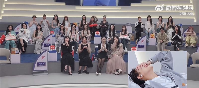 眾人得知江語晨不用出庭後，感動到落淚。（圖／翻攝自微博）