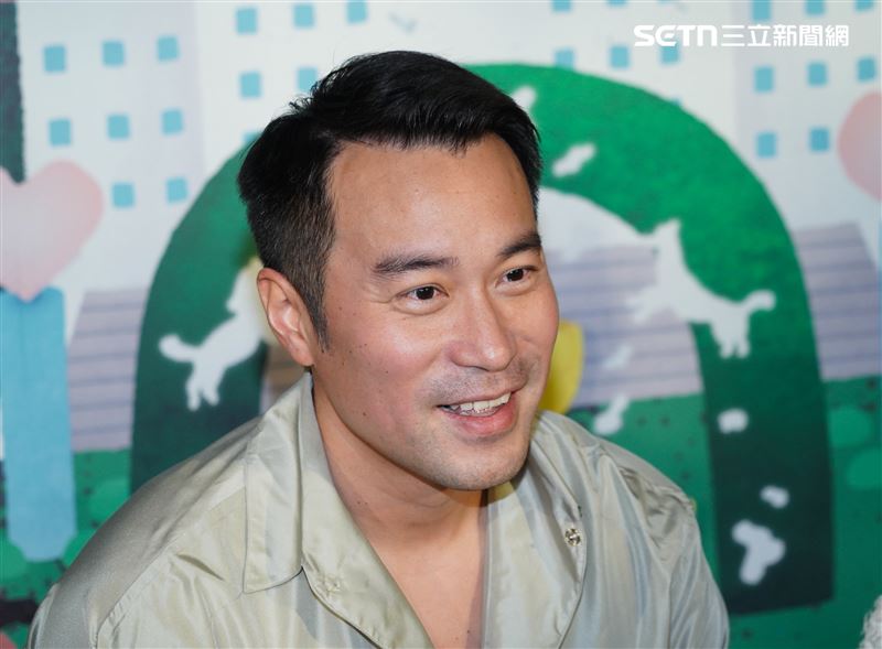 張孝全為戲增胖6、7公斤，自嘲變的很油膩。（圖／記者趙于瑩攝影）