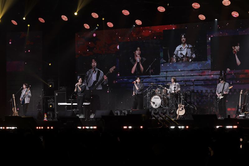 韓國人氣樂團N.Flying。(圖/SHOWOFFICE提供)