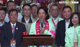 賴清德替白沙媽祖淨轎 綠5縣市長參選人陪同