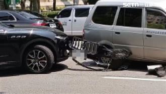 獨／海神擦撞小貨車　恐吞近百萬維修費