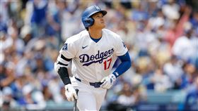 大谷翔平連2天首打席開轟。（圖／美聯社／達志影像）