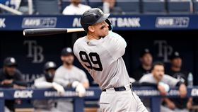 賈吉（Aaron Judge）掃出本季第4轟。（圖／美聯社／達志影像）