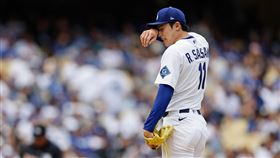 道奇2：5不敵遊騎兵無緣橫掃。（圖／美聯社／達志影像）