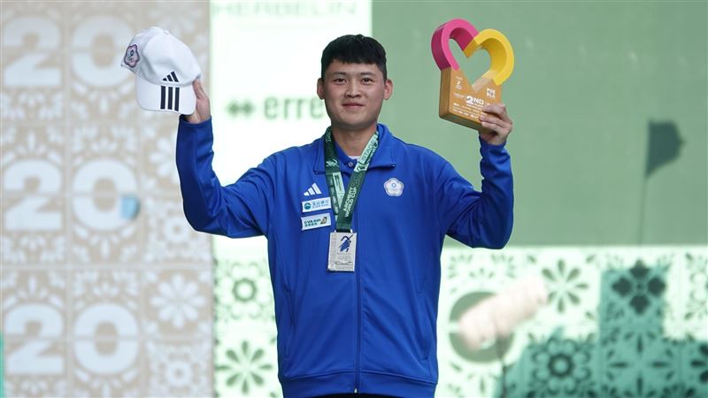 湯智鈞射箭世界盃摘銀 教練:高手過招