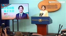 總統府發言人郭雅慧「總統出訪非洲友邦記者會」（圖／翻攝畫面）