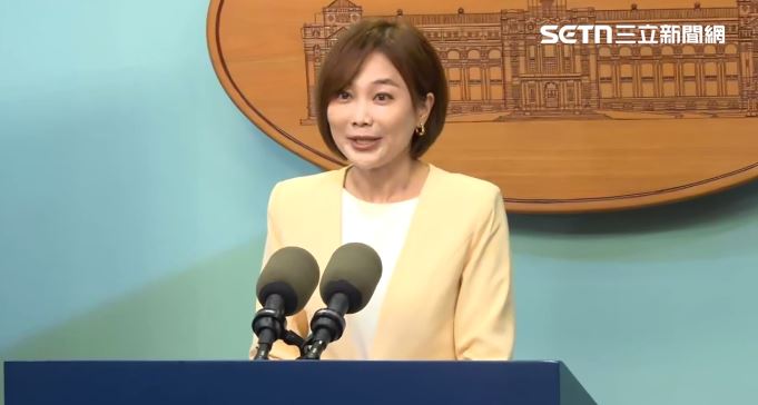 總統府發言人郭雅慧「總統出訪非洲友邦記者會」（圖／翻攝畫面）