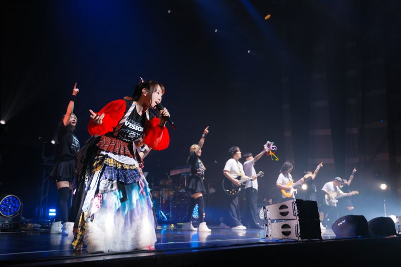 時隔7年，水樹奈奈再度站上台北舞台。（圖／Amuse、Hannah Eto (SHERPA+)提供）