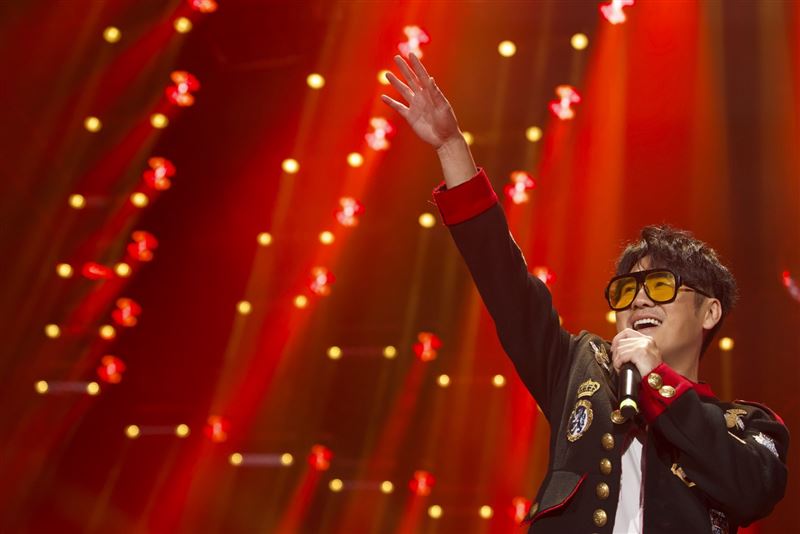 曹格在上海演唱會中突然「出櫃」音調類似「大家好我是Gay」眾人一陣譁然。（圖／滾石唱片提供）