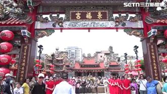 桃園龍德宮南巡祈安遶境　聖母圓滿回駕