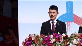 國慶大會主持人謝向榮王淺秋(圖／記者鄭孟晃攝影)