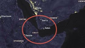 隨著荷莫茲海峽航路受阻，中油油輪改繞遠路經紅海和曼德海峽，將原由運往台灣。（圖／翻攝自X平台 @muh_cvs_e）