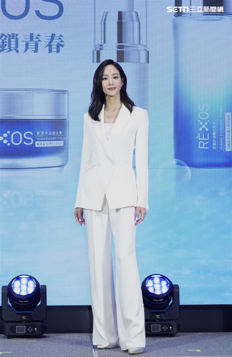 張鈞甯近期變瘦,她表示自己在活動前為了讓臉圓潤一些還會吃一口味精。(圖/記者趙于瑩攝影)