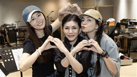 張清芳、林心如、Ella「富邦金控 張清芳與她的好友們 慈善演唱會」彩排。（圖／上引娛樂提供）