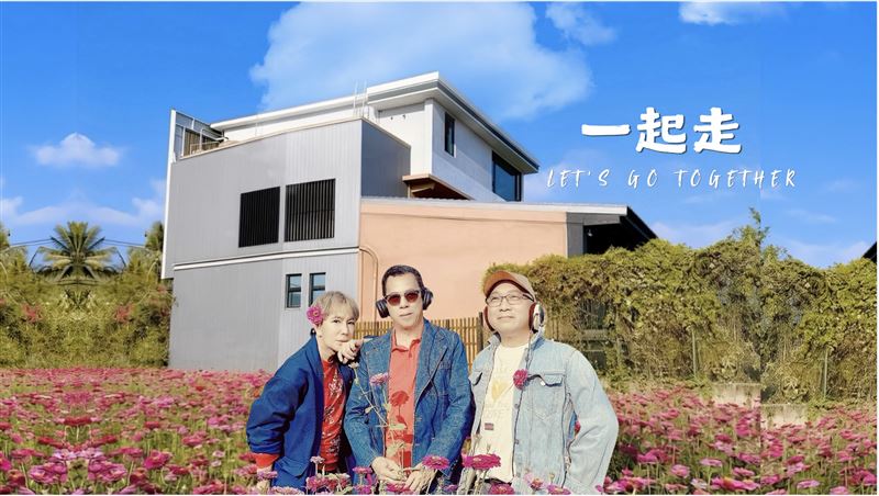 (左起)梵緯、新加坡高管蔡輝雄、洗洞專業技術人員小興。(圖/梵緯提供)