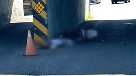 高雄,彌陀,大字形,車禍,自撞,橋墩,OHCA（圖／翻攝自彌陀人大小事臉書）