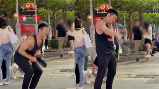 他信義區上演「鐵鍋擊蛋」自嘲：社會亂源