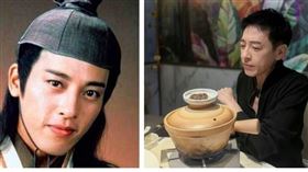 「最帥令狐沖」呂頌賢去年因病住院，一度暴瘦約18公斤引發關注。（圖／報系歷史照、翻攝自微博）