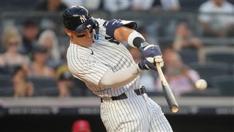 本季最猛一擊！　賈吉首打席炸菊池怪力轟