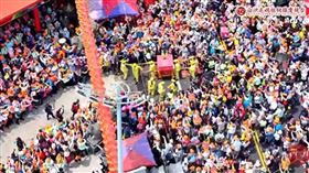 白沙屯媽祖，狂趕路，大甲媽相見歡，四媽會，大甲鎮瀾宮董事長顏清標(圖／翻攝自白沙屯媽祖網路電視台YT)