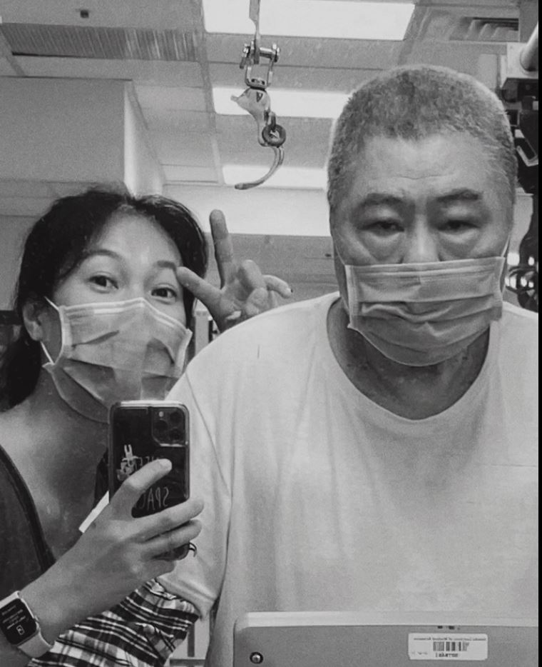 小S的舅舅驚傳病逝，女兒雅維&middot;茉芮（左）悲痛證實。（圖／翻攝自threads）