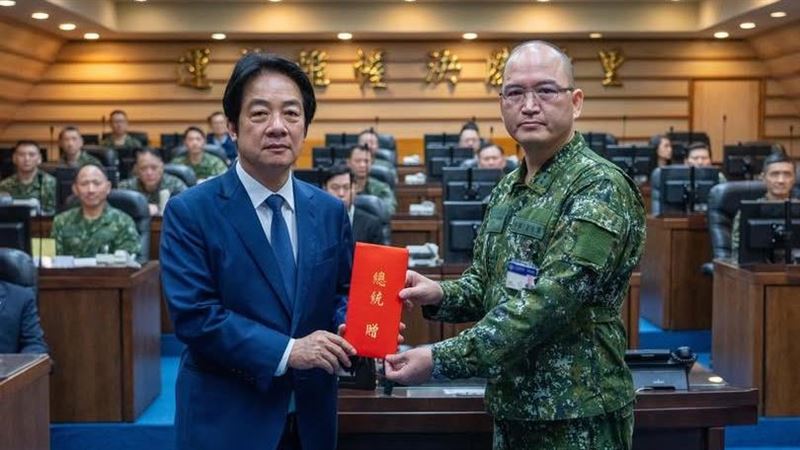 賴清德視導漢光兵推:和平非靠一紙協議