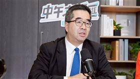 蕭旭岑中午接受節目《中午來開匯》專訪。（圖／匯流新聞網提供） 