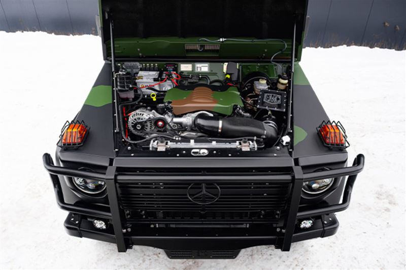 原本的柴油動力被6.2升V8取代，輸出一舉提升到430匹馬力。（圖／翻攝Expedition Motor Company網站）