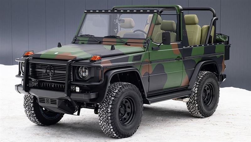 軍用老G變身V8猛獸!價格直逼超跑