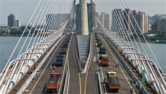 淡江大橋通車通勤直接少25分鐘　抗7級震