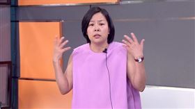 遭民眾黨除名的不分區立委中配李貞秀上三立新聞「前進新台灣」（圖／翻攝畫面）