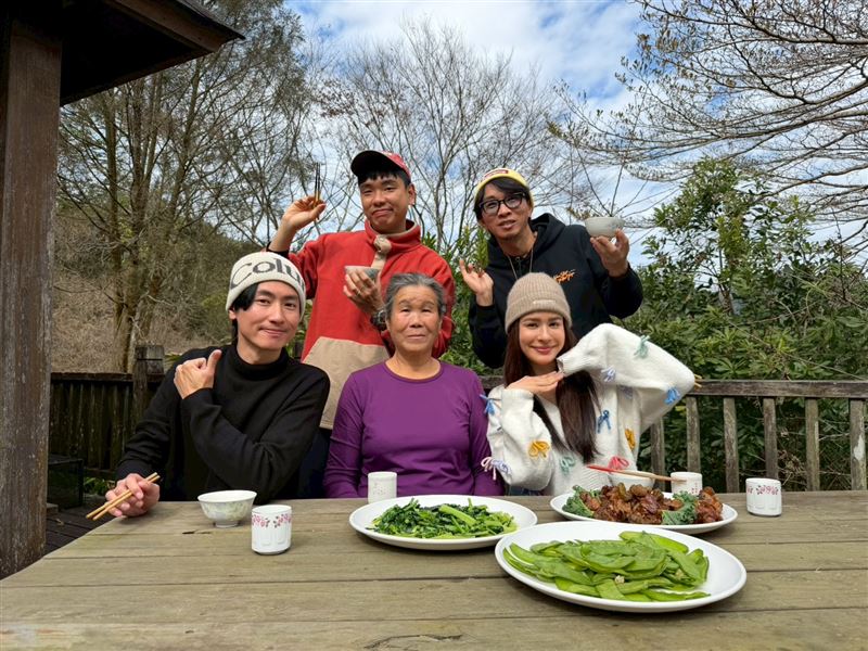 「重回台灣賞梅聖境：九份二山」：大地的傷痕與新生的力量。（圖／三立永續辦公室提供）