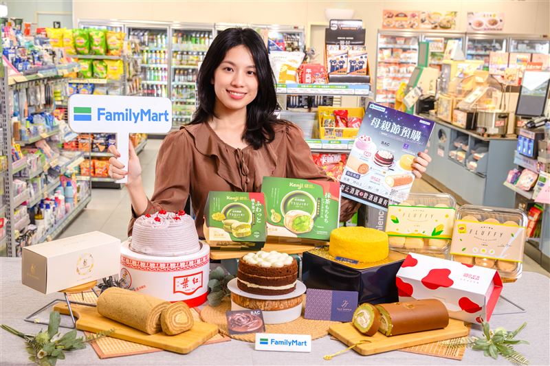 全家母親節蛋糕選品兩大策略：「經典口味三本柱」、「創意大人系」 搶佔媽媽心頭好。（圖／品牌業者提供）
