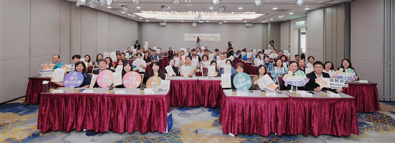 115年運動村里認證起跑記者會全場大合影。(圖/主辦單位提供)