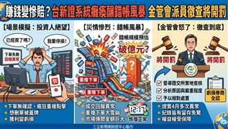 新／台新證當機又錯帳！金管會怒了