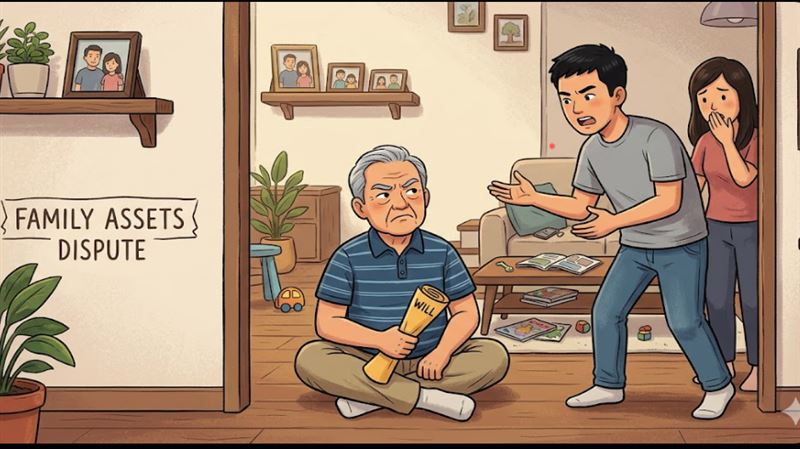 親爹先借過!高市翁賴車庫爭產挨兒告