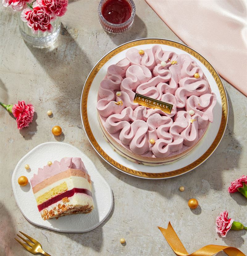 LADY KELLY母親節限定新品「粉漾朵朵」。（圖／品牌業者提供）