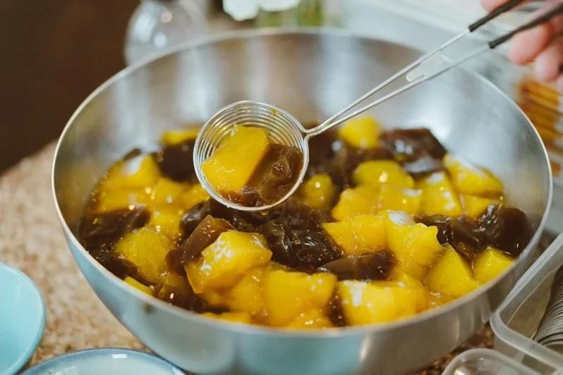 網友跟白沙屯媽祖進香途中，吃到一碗粉粿念念不忘，PO網尋找善心的老闆。（圖／翻攝自阿財湯圓臉書）