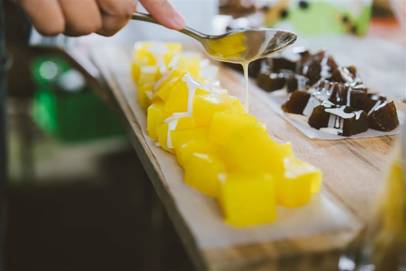 令網友做夢還想再吃的粉粿出自雲林名店「西螺阿財湯圓」。（圖／翻攝自阿財湯圓臉書）