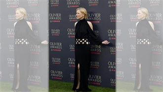 別靠近老娘　凱特布蘭琪紅毯比中指