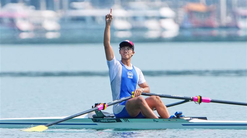 全大運退休戰 暨南林子宸划船衝出4連霸