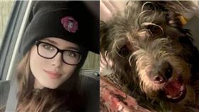 英國一名19歲女子被飼養7年的獵犬活活咬死，其父還一度因疏忽放任犬隻攻擊人致死遭警方逮捕，目前已獲保釋。（圖／翻攝自臉書）