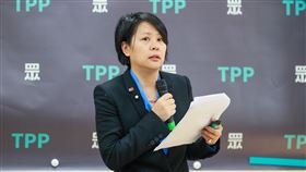 李貞秀上午出席民眾黨團「人民優先 民生優先」優先法案記者會。（圖／民眾黨團提供） 