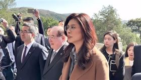 鄭麗文參訪孫文衣冠塚。（圖／翻攝畫面）