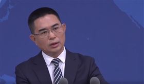 國台辦發言人陳斌華主持例行記者會（圖／翻攝畫面）