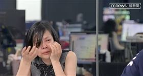 李貞秀在直播節目上大爆哭（圖／翻攝自《中午鏡來講》YT）