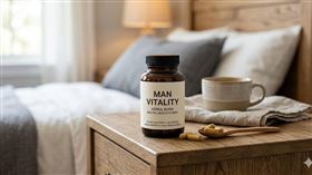 男性壯陽藥品，壯陽保健品。(示意圖／AI合成)