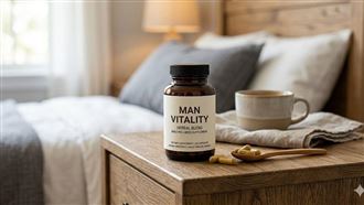 男性壯陽藥品，壯陽保健品。(示意圖／AI合成)