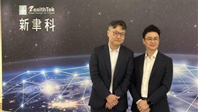 圖為新聿科(7912)經營團隊，凃俊宏董事長(左)、蔡志遠總經理(右)。（圖／記者余國棟攝影）