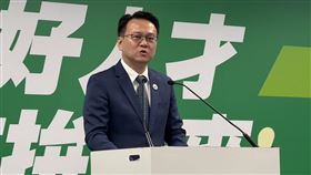 民進黨提名前立委莊競程參選新竹市長（圖／記者劉秀敏攝影）